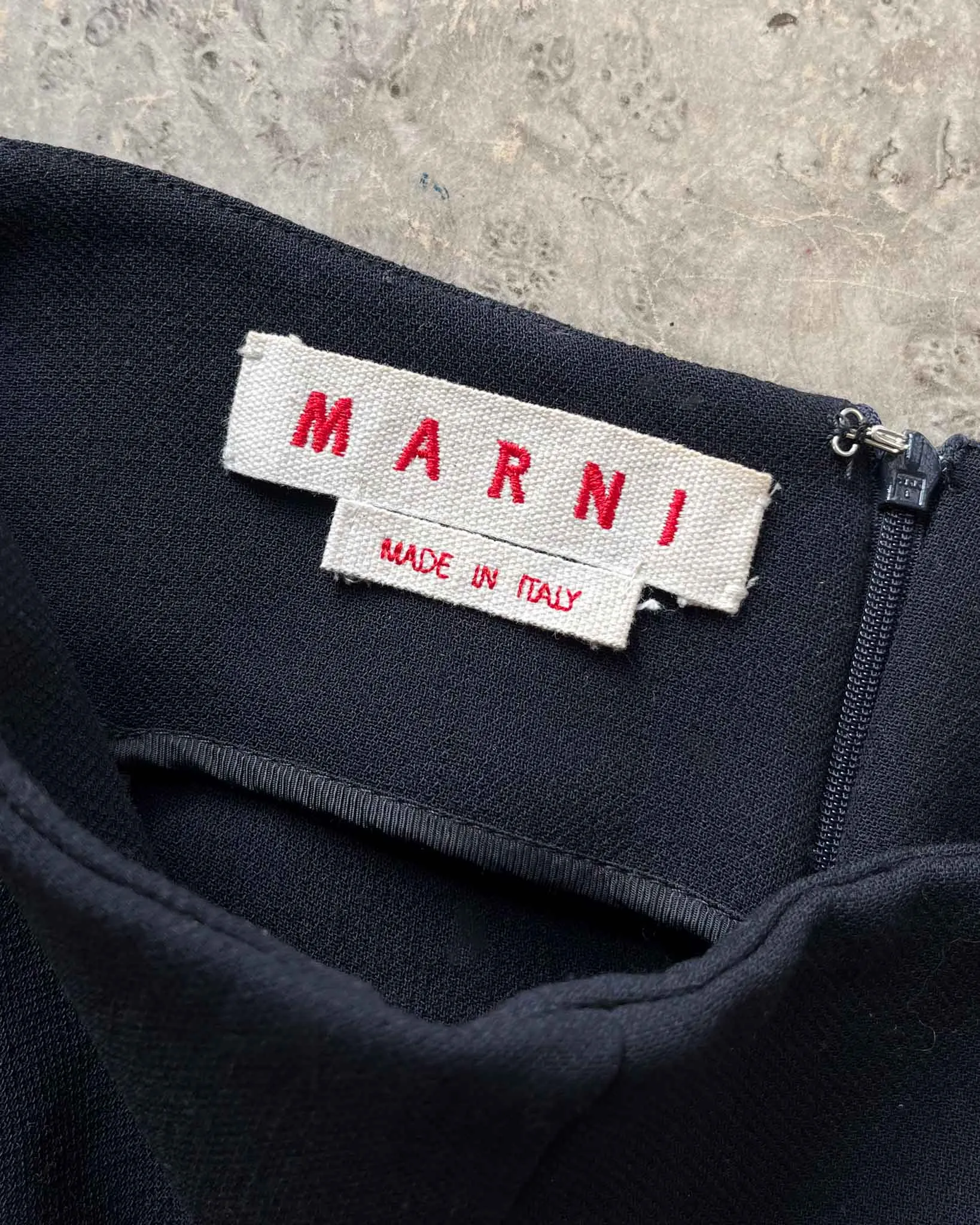 00s Marni Flared Wool Skirt | S