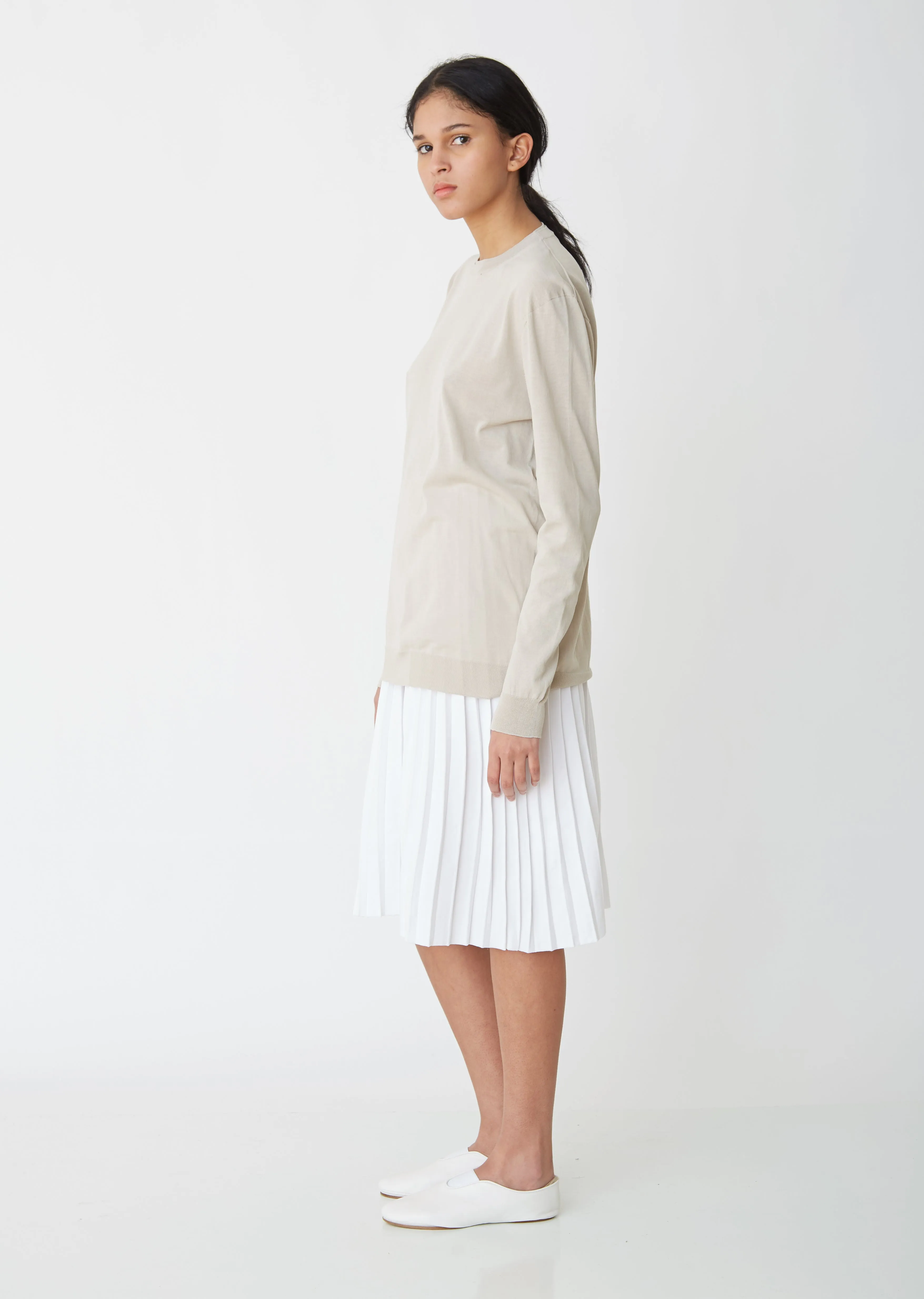 Amey Cotton Crewneck Sweater