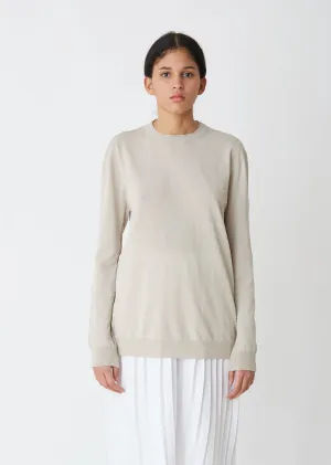 Amey Cotton Crewneck Sweater