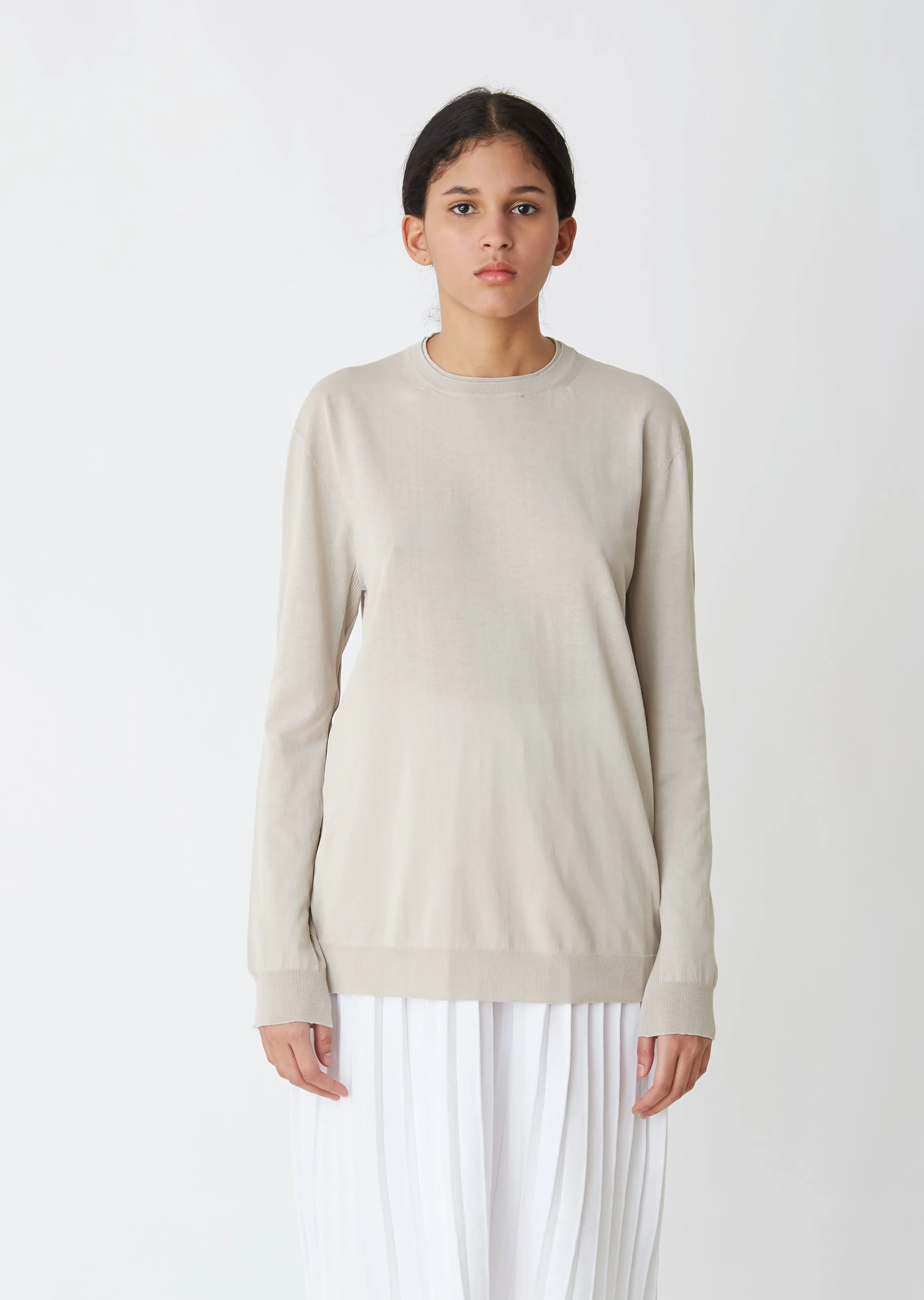 Amey Cotton Crewneck Sweater