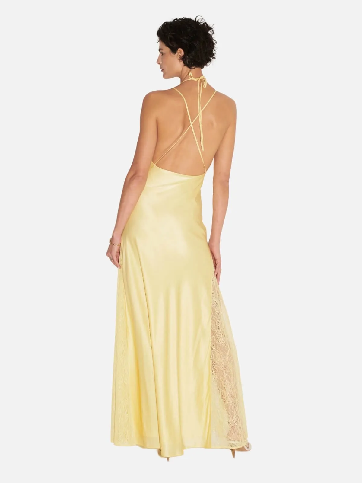 Arie Lace Dress - Butter