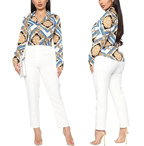 Boss Queen Girl Season Button Down Blouse
