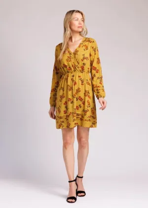 Catherine Long Sleeve Floral Dress