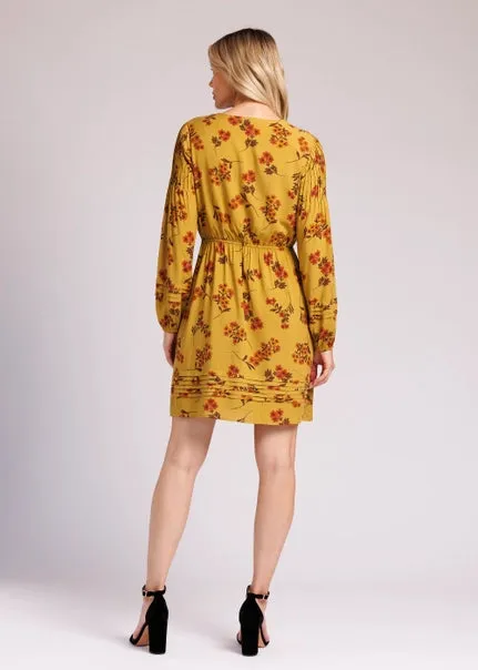 Catherine Long Sleeve Floral Dress