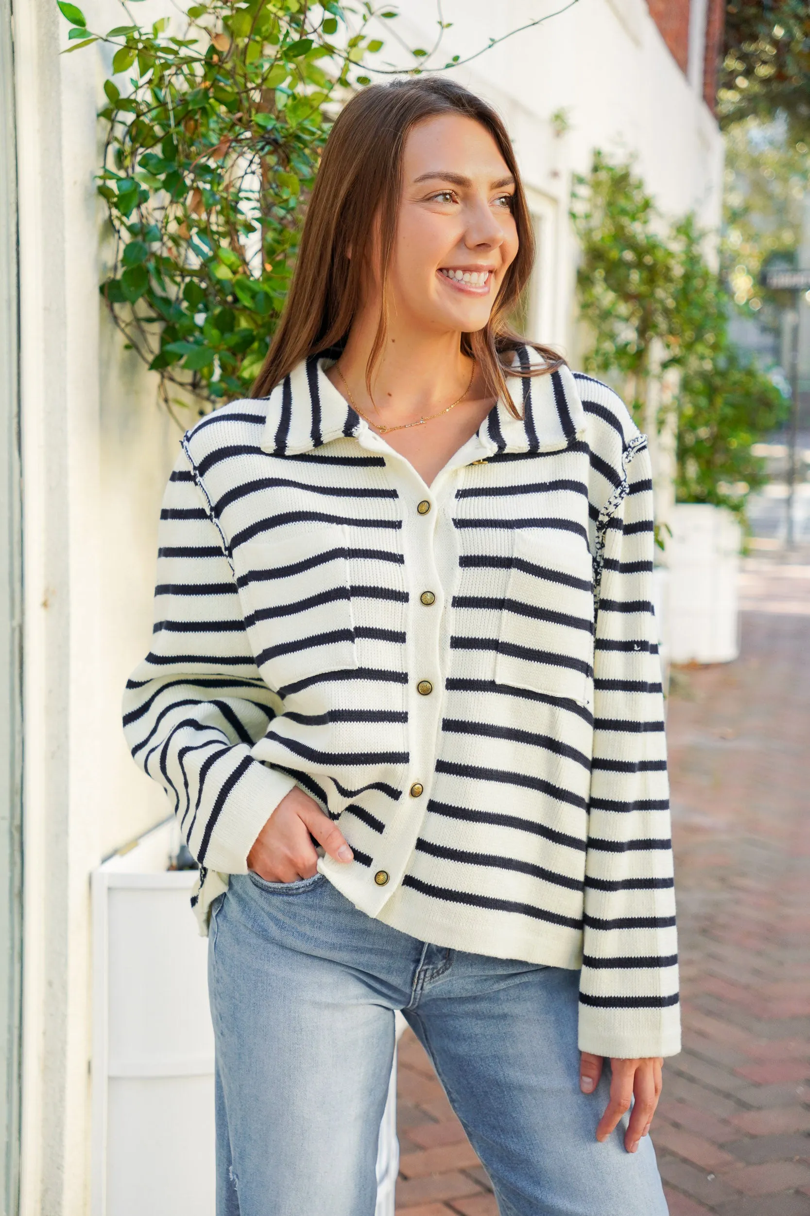 Dockside Stripes Pullover