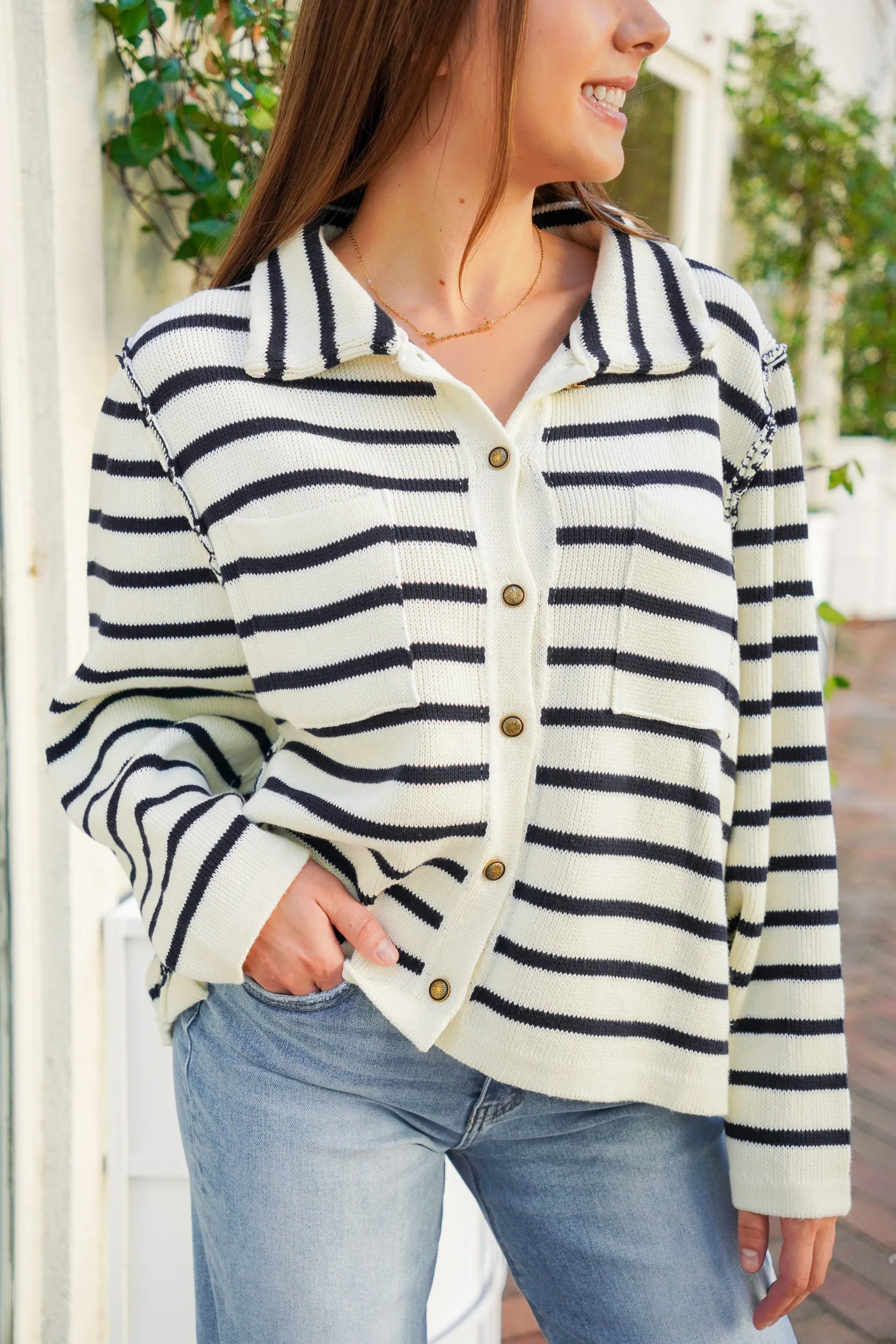Dockside Stripes Pullover