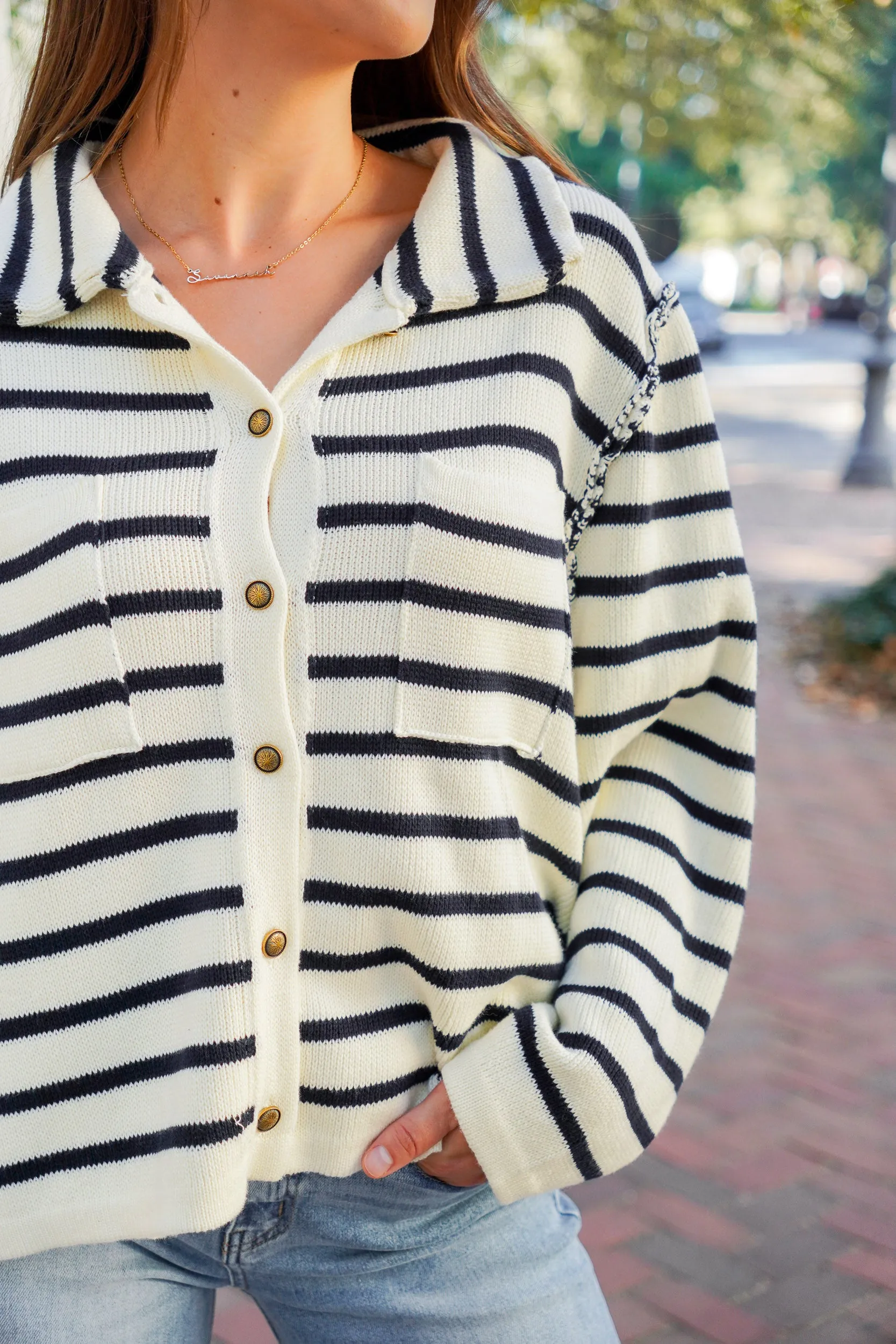 Dockside Stripes Pullover