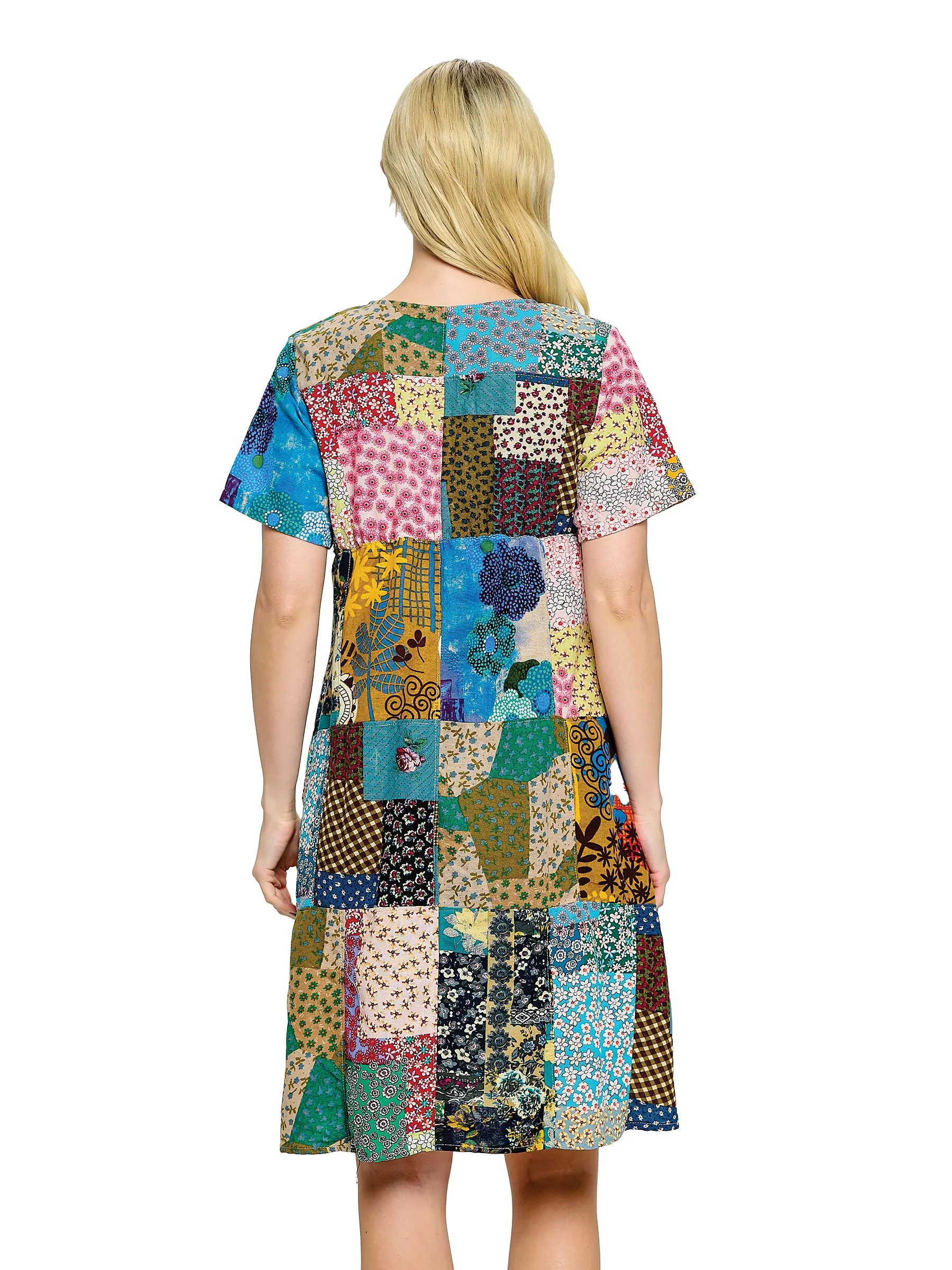 Dress Floral Patchwork