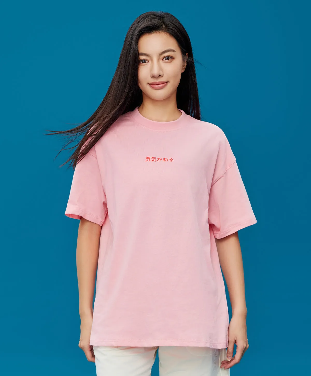 Energized Peony-Print Unisex Tee 803-22022