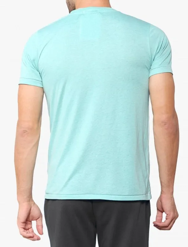 Freeport Motif Burnout T-Shirt In Dark Mint - Tokyo Laundry