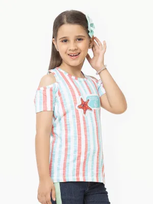 Girl's Multi Top - EGTK21-013