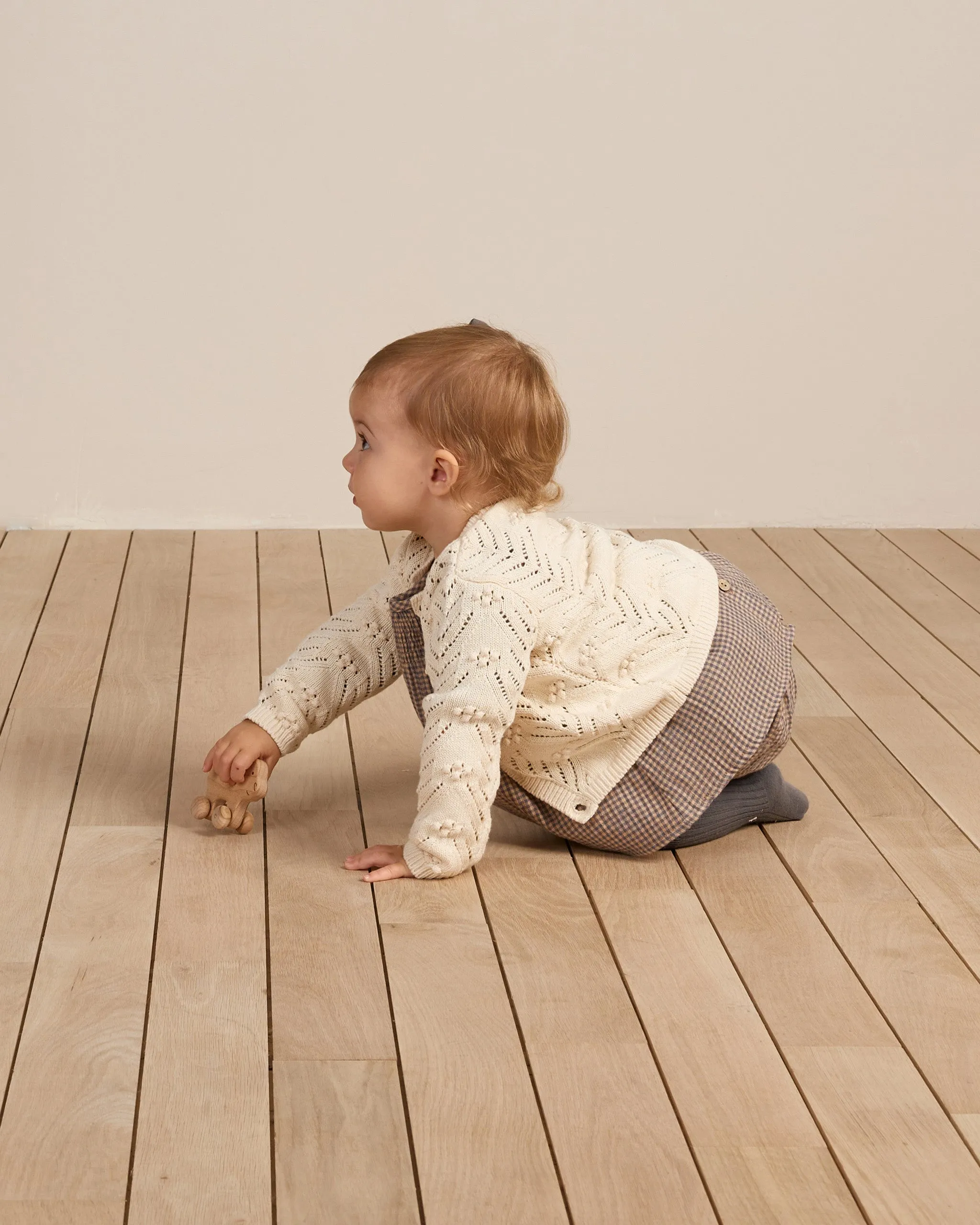 KNIT CARDIGAN || NATURAL