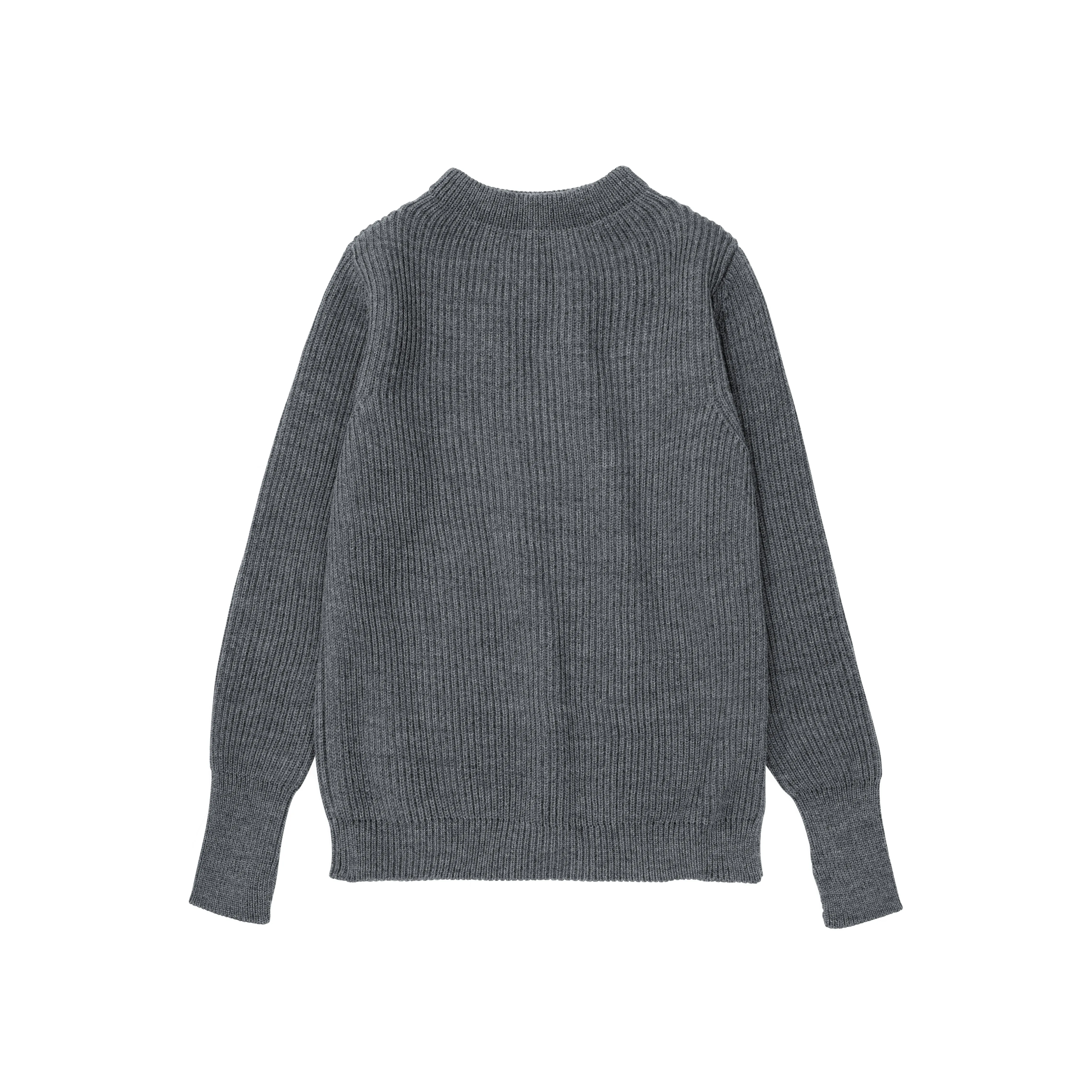 Navy Crewneck Grey