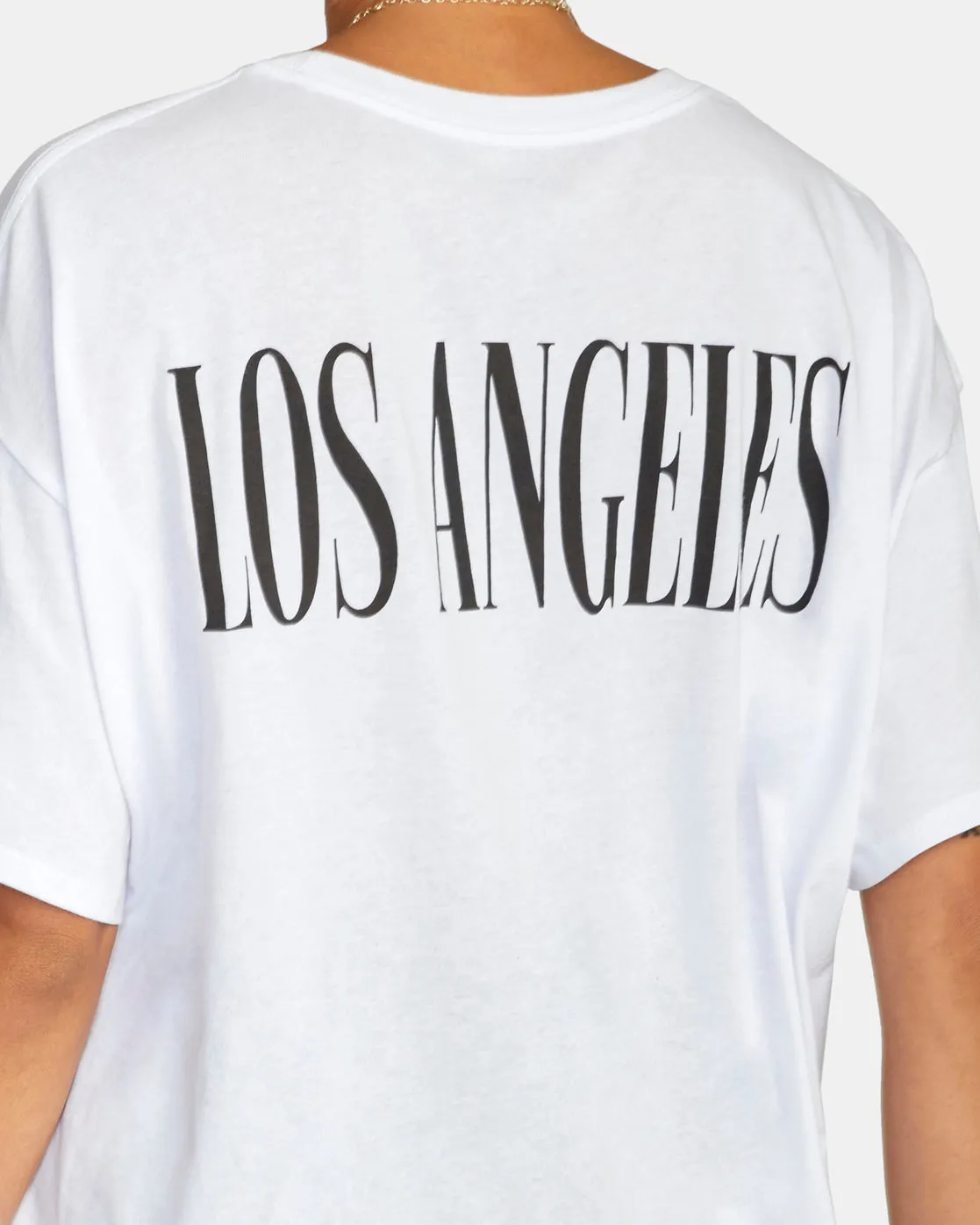 Ny - La Graphic Tee - White