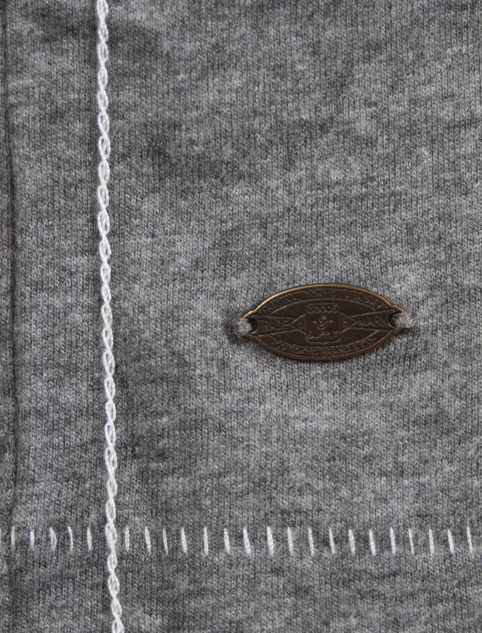 Otterwell T-shirt in Grey Marl - Tokyo Laundry