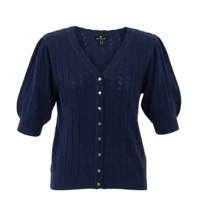 Puff Sleeve Elbow Cardi