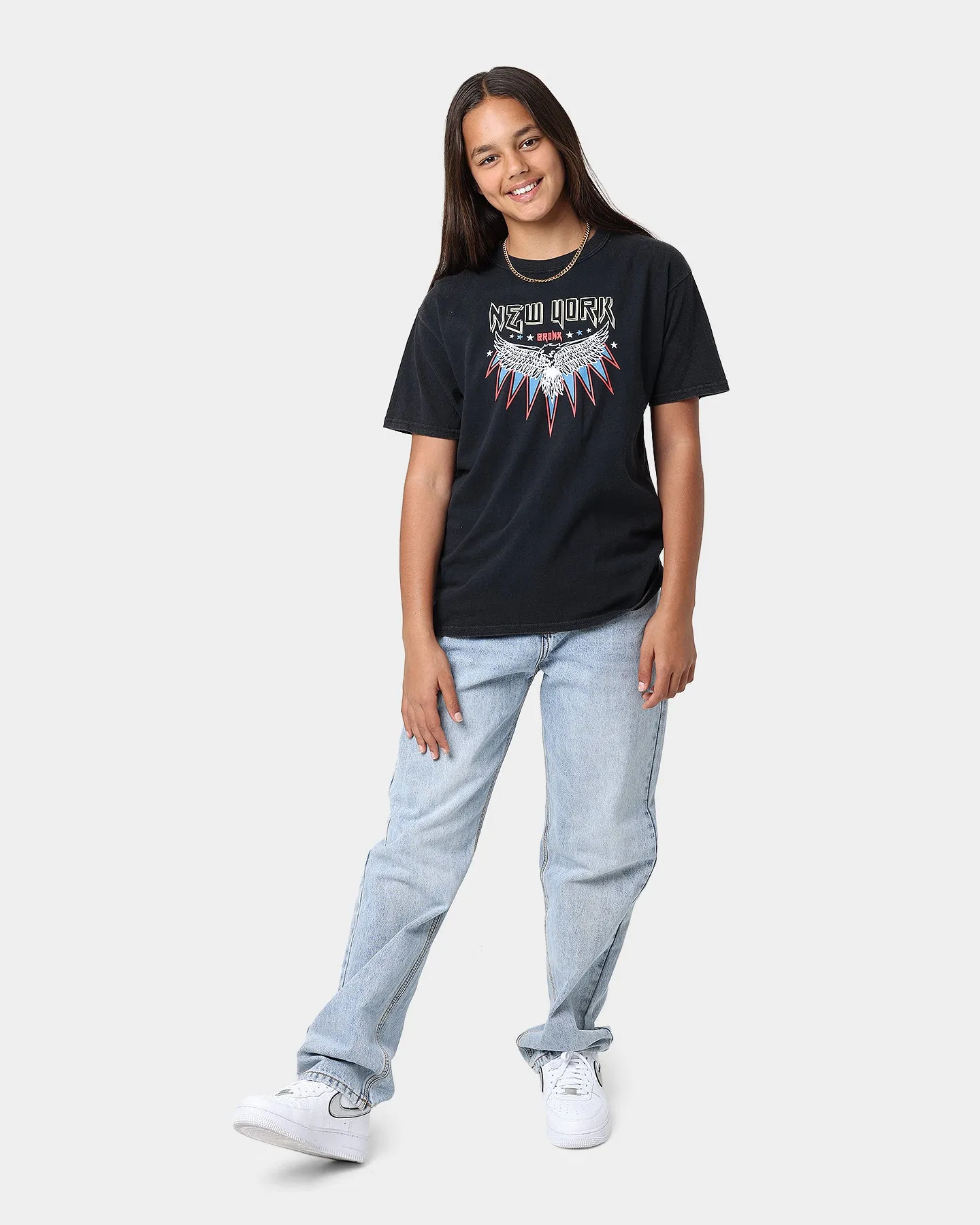 Shortie Kids' Bronx T-Shirt Black