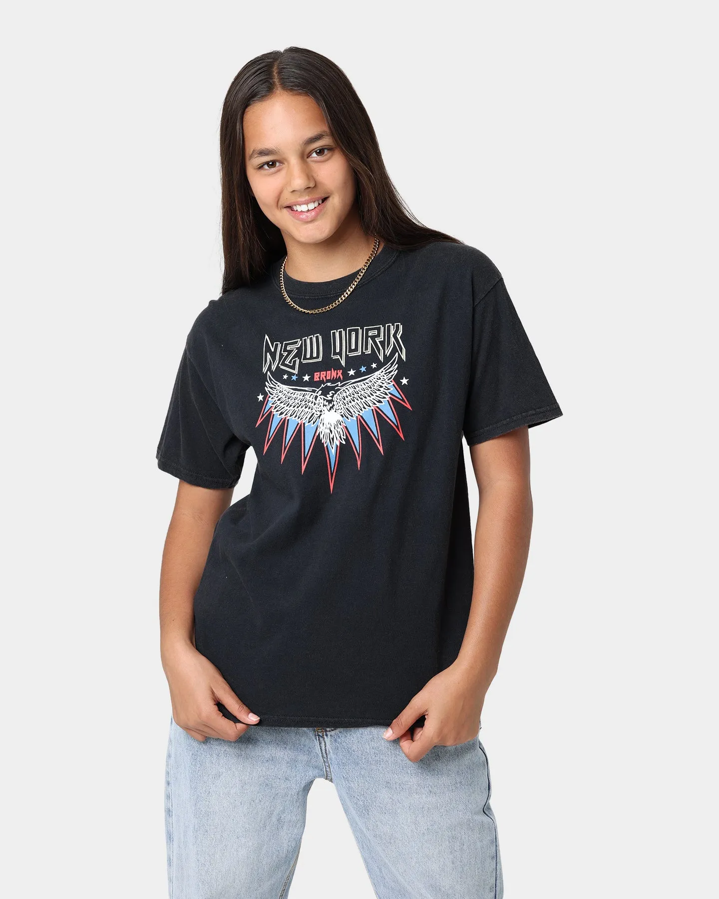 Shortie Kids' Bronx T-Shirt Black